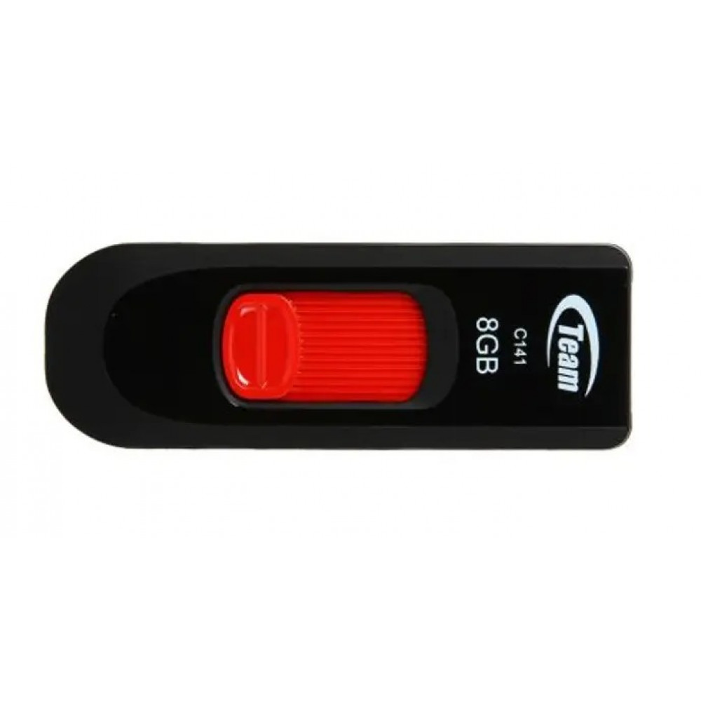 Флеш-накопичувач USB  8GB Team C141 Red (TC1418GR01)