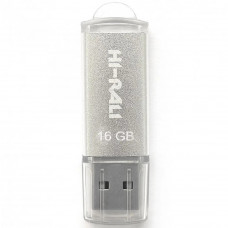 Флеш-накопичувач USB 16GB Hi-Rali Rocket Series Silver (HI-16GBVCSL)
