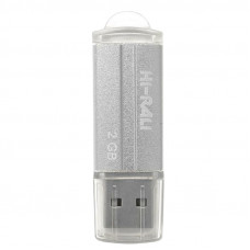 Флеш-накопичувач USB 2GB Hi-Rali Corsair Series Silver (HI-2GBCORSL)