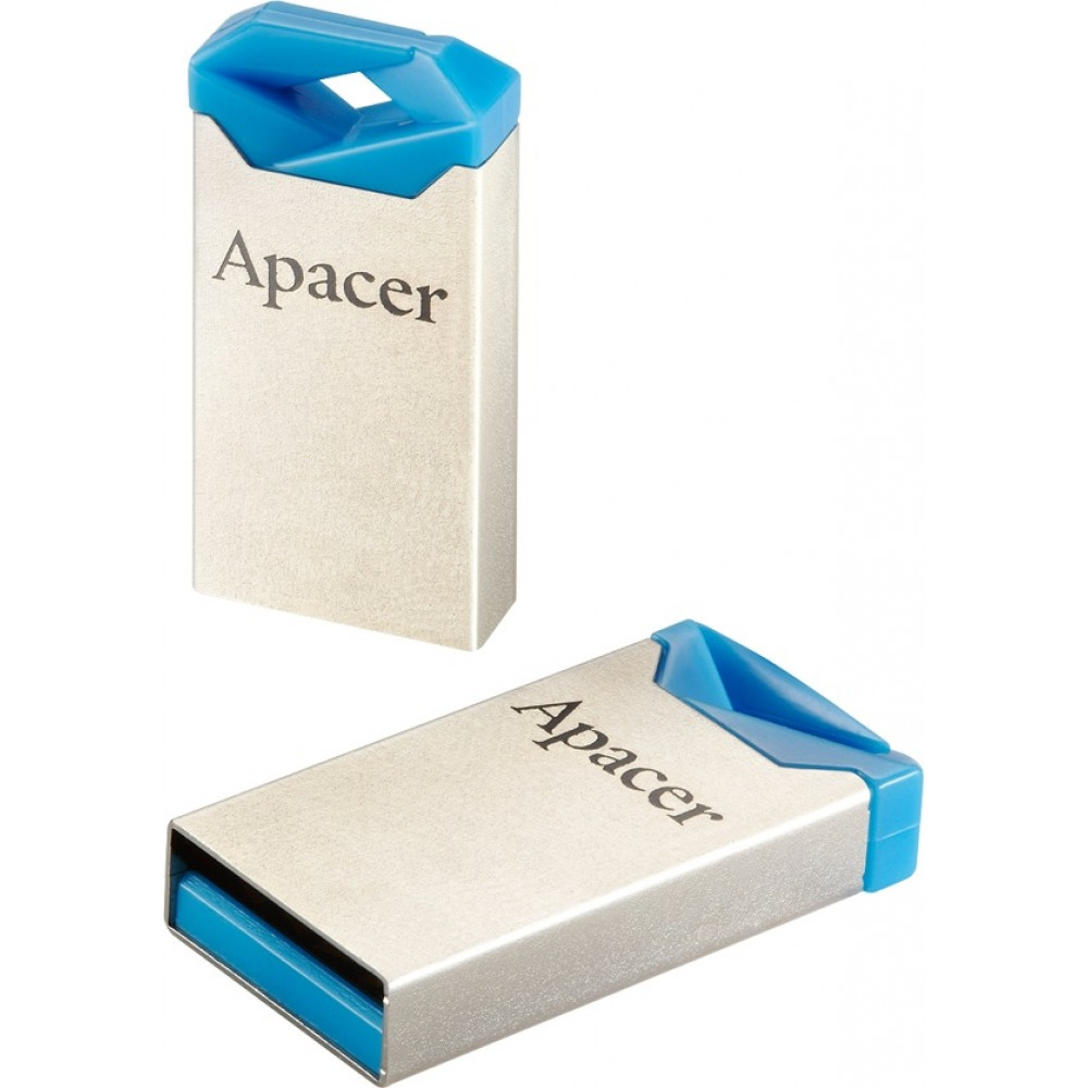 Флеш-накопичувач USB 32GB Apacer AH111 Silver/Blue (AP32GAH111U-1)