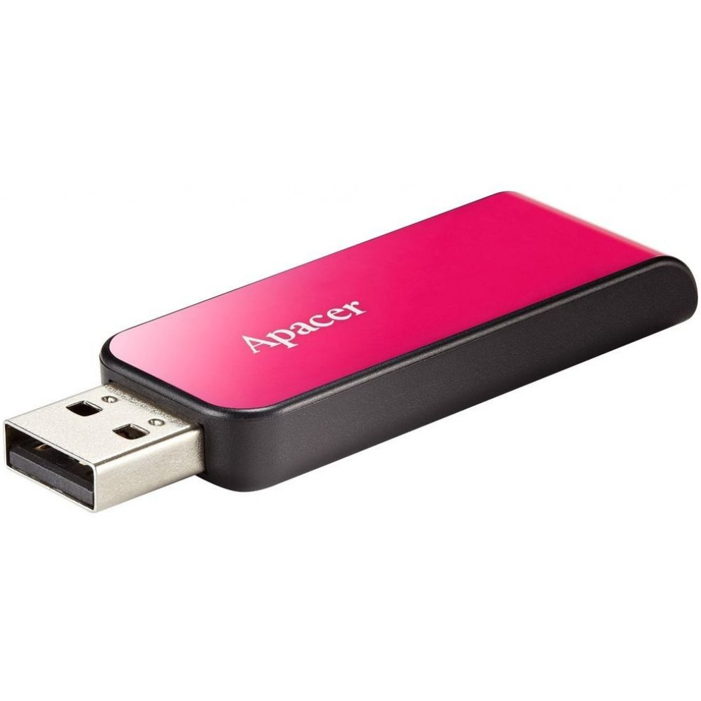 Флеш-накопичувач USB 32GB Apacer AH334 Pink (AP32GAH334P-1)