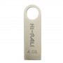 Флеш-накопичувач USB 4GB Hi-Rali Shuttle Series Silver (HI-4GBSHSL)