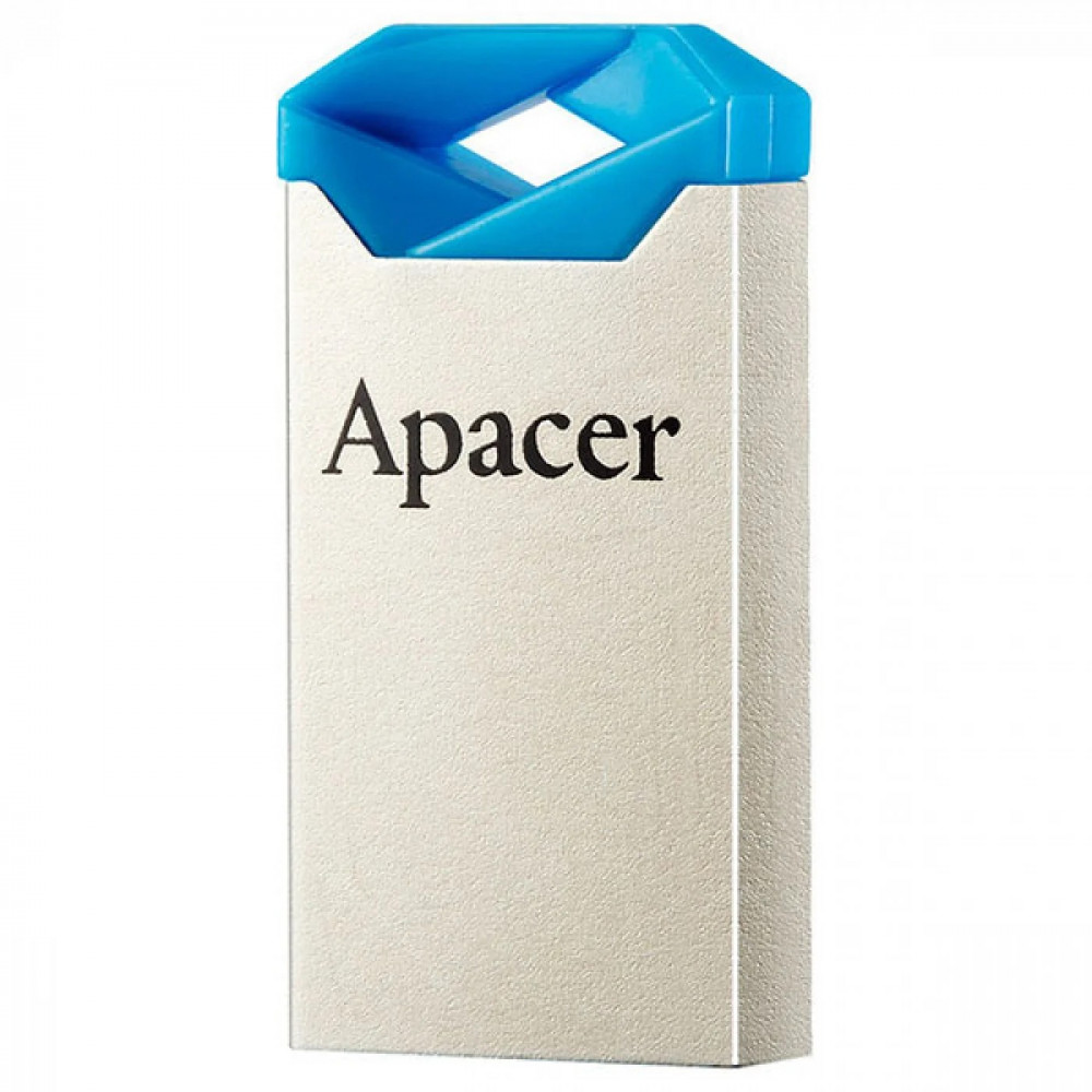 Флеш-накопичувач USB 64GB Apacer AH111 Silver/Blue (AP64GAH111U-1)