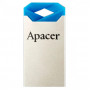 Флеш-накопичувач USB 64GB Apacer AH111 Silver/Blue (AP64GAH111U-1)