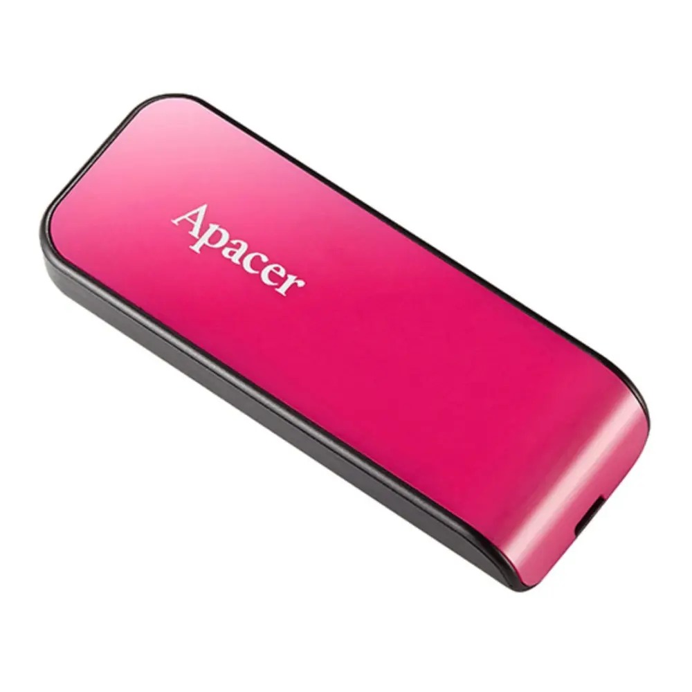 Флеш-накопичувач USB 64GB Apacer AH334 Pink (AP64GAH334P-1)