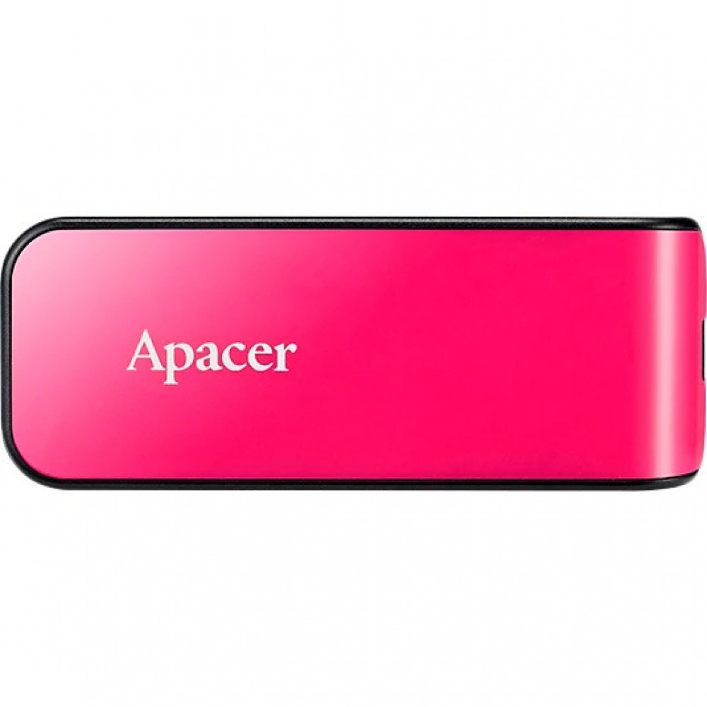 Флеш-накопичувач USB 64GB Apacer AH334 Pink (AP64GAH334P-1)