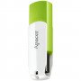 Флеш-накопичувач USB 64GB Apacer AH335 White/Green (AP64GAH335G-1)