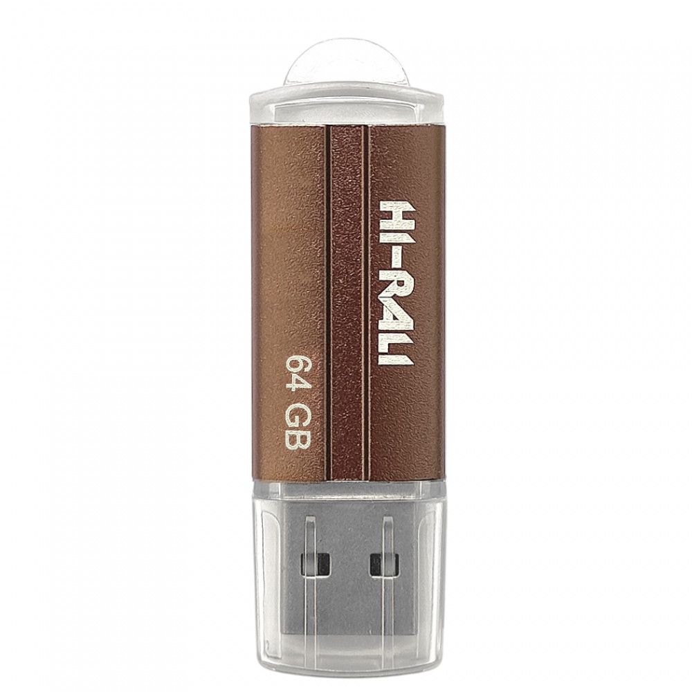 Флеш-накопичувач USB 64GB Hi-Rali Corsair Series Bronze (HI-64GBCORBR)