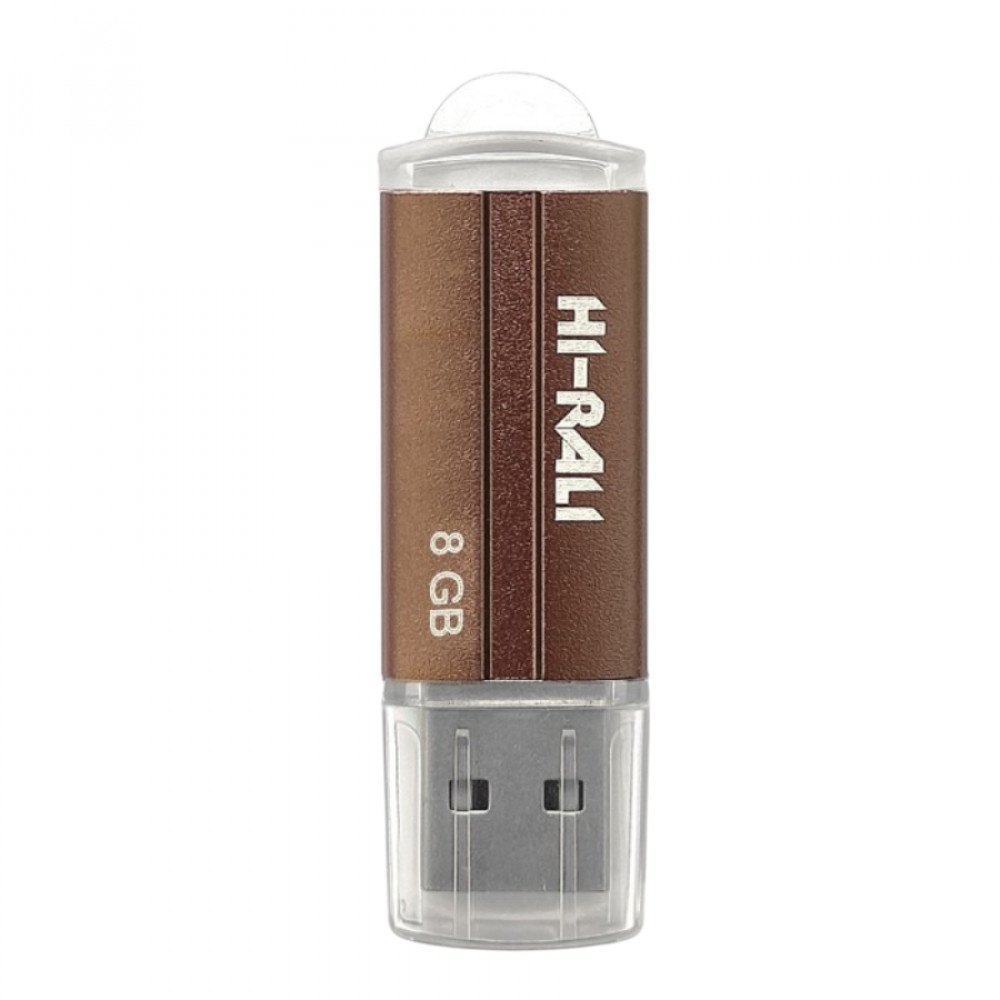 Флеш-накопичувач USB 8GB Hi-Rali Corsair Series Bronze (HI-8GBCORBR)