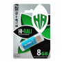 Флеш-накопичувач USB 8GB Hi-Rali Rocket Series Blue (HI-8GBVCBL)