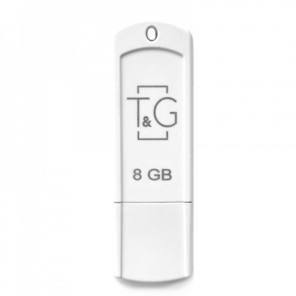 Флеш-накопичувач USB 8GB T&G 011 Classic Series White (TG011-8GBWH)