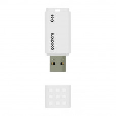 Флеш-накопичувач USB2.0  8GB Goodram UME2 White (UME2-0080W0R11)