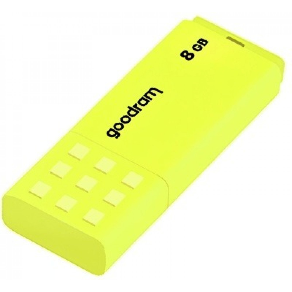 Флеш-накопичувач USB2.0  8GB Goodram UME2 Yellow (UME2-0080Y0R11)