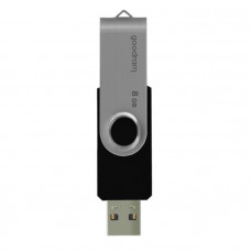 Флеш-накопичувач USB2.0  8GB Goodram UTS2 (Twister) Black (UTS2-0080K0R11)