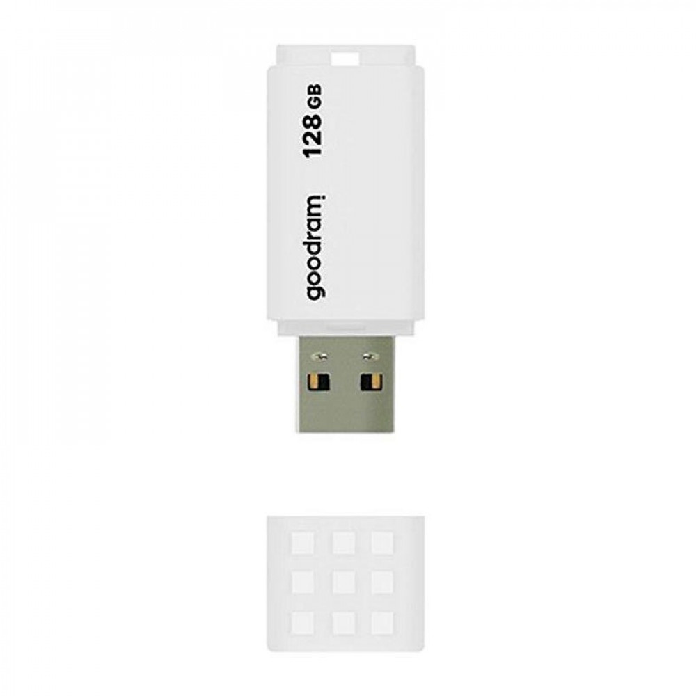 Флеш-накопичувач USB2.0 128GB Goodram UME2 White (UME2-1280W0R11)