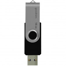 Флеш-накопичувач USB2.0 16GB Goodram UTS2 (Twister) Black (UTS2-0160K0R11)