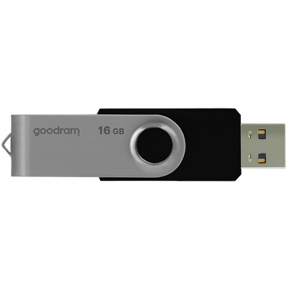 Флеш-накопичувач USB2.0 16GB Goodram UTS2 (Twister) Black (UTS2-0160K0R11)