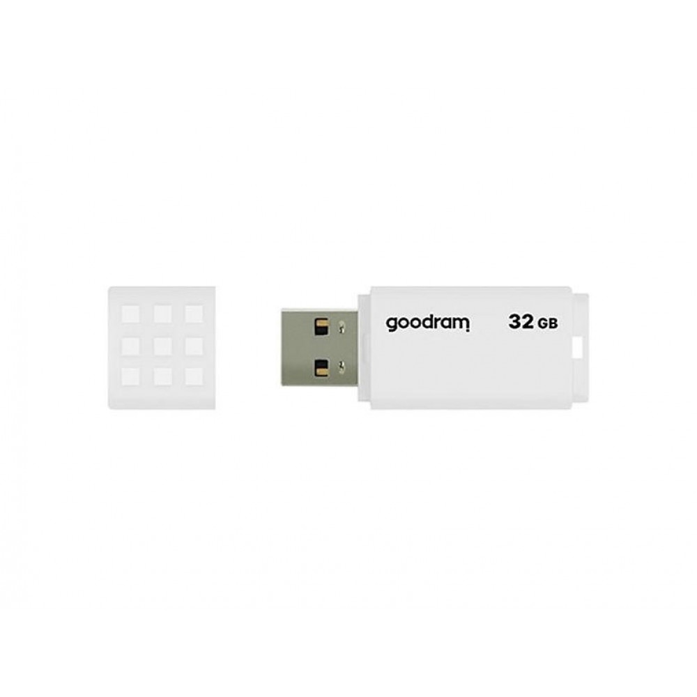 Флеш-накопичувач USB2.0 32GB Goodram UME2 White (UME2-0320W0R11)