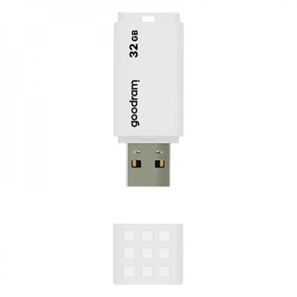 Флеш-накопичувач USB2.0 32GB Goodram UME2 White (UME2-0320W0R11)