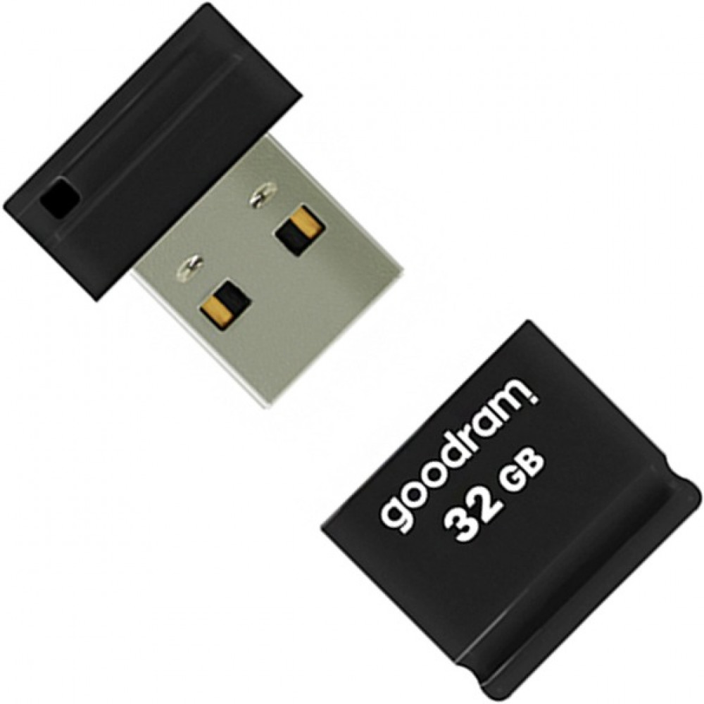 Флеш-накопичувач USB2.0 32GB Goodram UPI2 (Piccolo) Black (UPI2-0320K0R11)