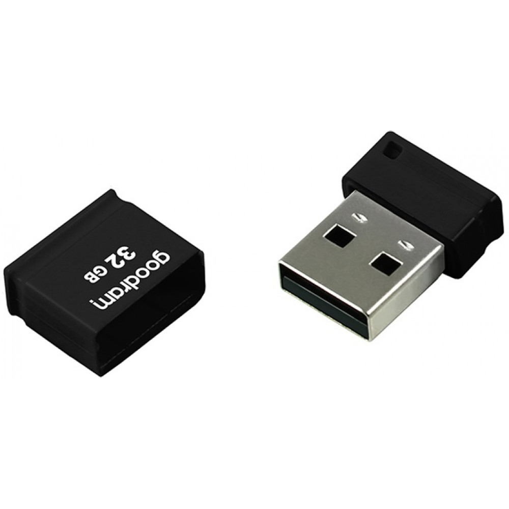 Флеш-накопичувач USB2.0 32GB Goodram UPI2 (Piccolo) Black (UPI2-0320K0R11)