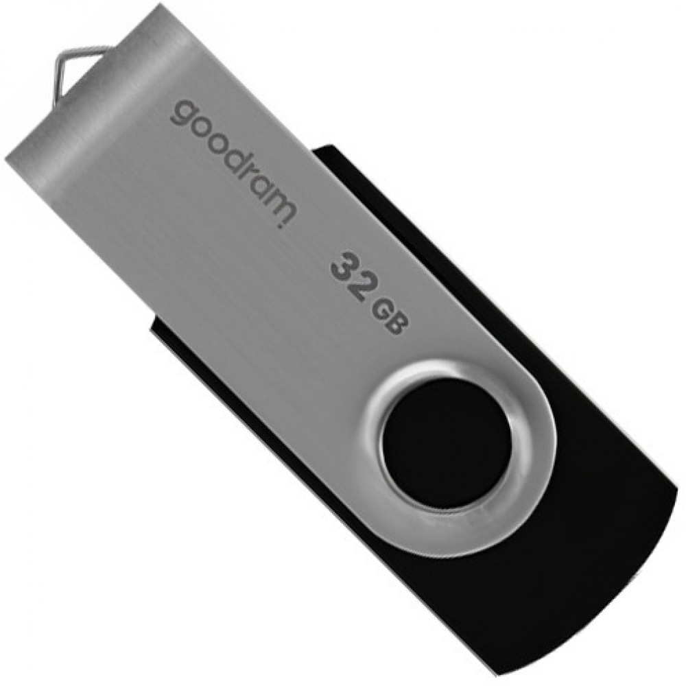 Флеш-накопичувач USB2.0 32GB Goodram UTS2 (Twister) Black (UTS2-0320K0R11)