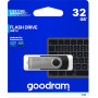 Флеш-накопичувач USB2.0 32GB Goodram UTS2 (Twister) Black (UTS2-0320K0R11)
