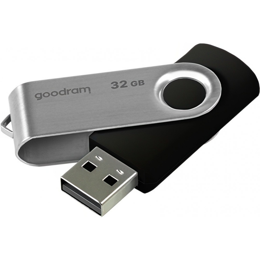 Флеш-накопичувач USB2.0 32GB Goodram UTS2 (Twister) Black (UTS2-0320K0R11)