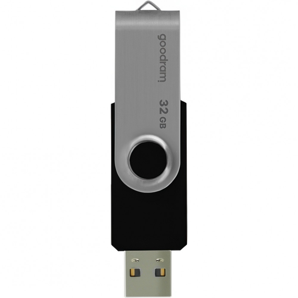 Флеш-накопичувач USB2.0 32GB Goodram UTS2 (Twister) Black (UTS2-0320K0R11)