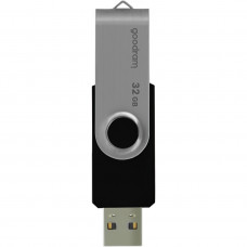 Флеш-накопичувач USB2.0 32GB Goodram UTS2 (Twister) Black (UTS2-0320K0R11)