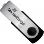 Флеш-накопичувач USB2.0 32GB MediaRange Black/Silver (MR911)