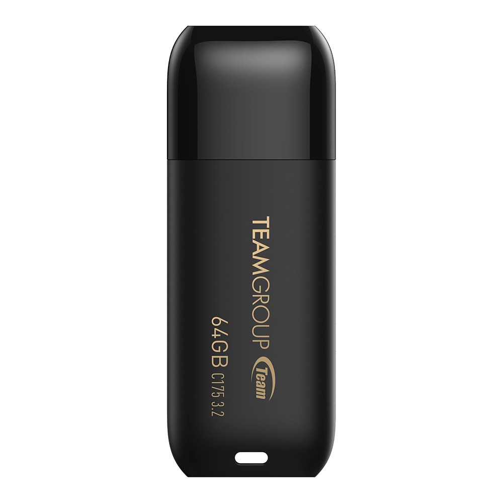 Флеш-накопичувач USB3.1 64GB Team C175 Pearl Black (TC175364GB01)