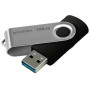 Флеш-накопичувач USB3.2 128GB Goodram UTS3 (Twister) Black (UTS3-1280K0R11)