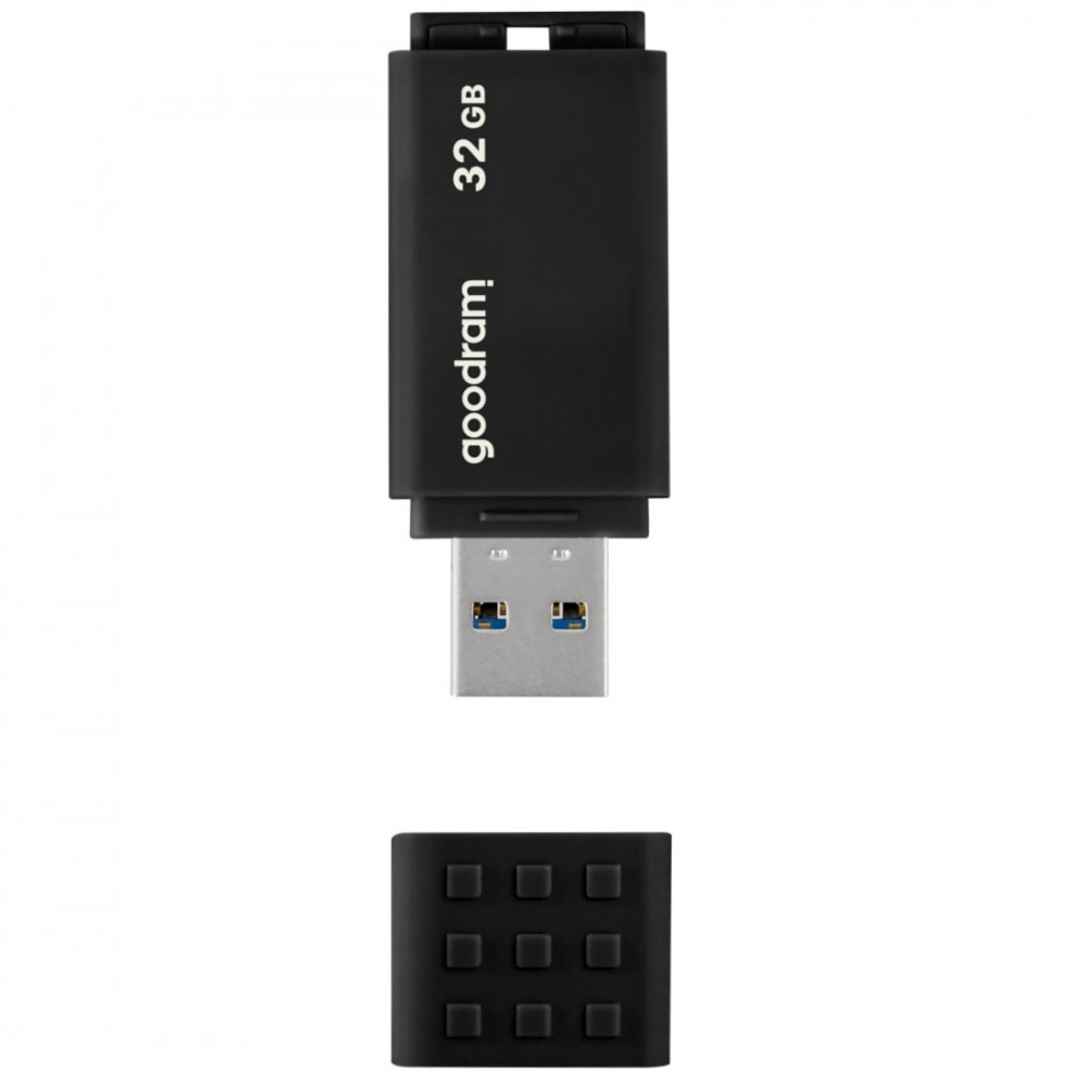 Флеш-накопичувач USB3.2 32GB Goodram UME3 Black (UME3-0320K0R11)