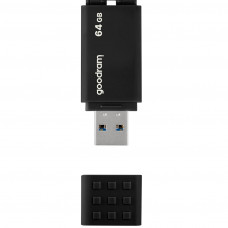 Флеш-накопичувач USB3.2 64GB Goodram UME3 Black (UME3-0640K0R11) Флеш-накопичувач USB3.2 64GB Goodram UME3 Black (UME3-0640K0R11)