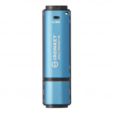Флеш-накопичувач USB3.2 64GB Kingston IronKey Vault Privacy 50 Type-A Blue (IKVP50/64GB) Флеш-накопичувач USB3.2 64GB Kingston IronKey Vault Privacy 50 Type-A Blue (IKVP50/64GB)