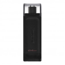 Флеш-накопичувач USB3.2 64GB Type-C Kingston DataTraveler 70 Black (DT70/64GB)