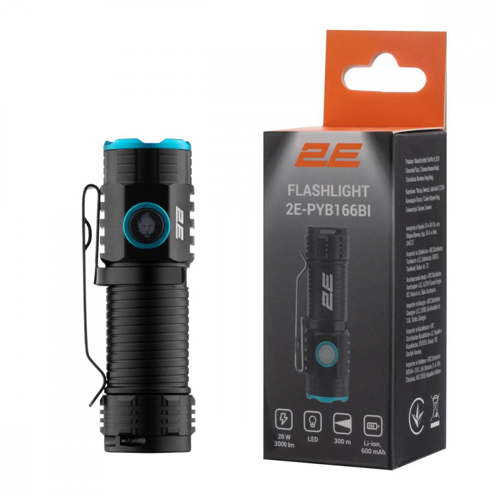 Ліхтарик 2E PYB166BI (2E-PYB166BI)