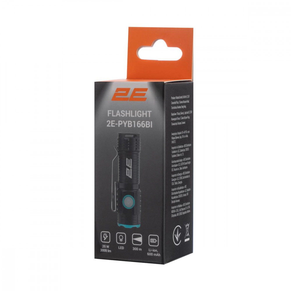 Ліхтарик 2E PYB166BI (2E-PYB166BI)