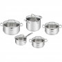 Набір посуду Tefal Duetto+ 10 предметів (G719SA55) Набір посуду Tefal Duetto+ 10 предметів (G719SA55)
