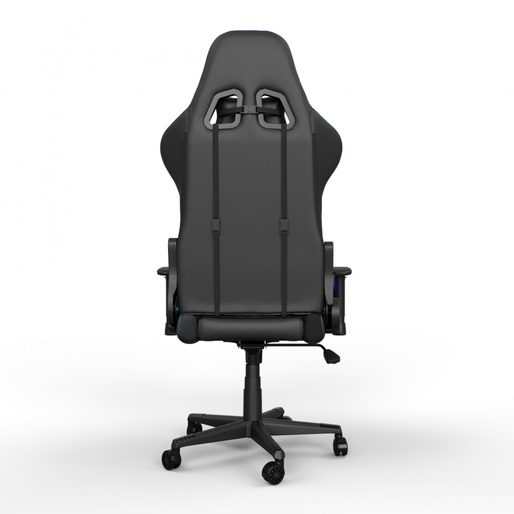 Крісло для геймерів GamePro Hero RGB Black (GC-700-Black)