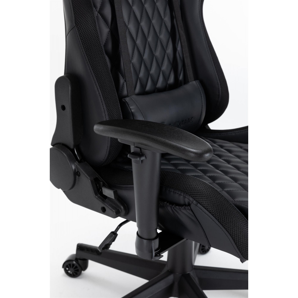 Крісло для геймерів GamePro Hero RGB Black (GC-700-Black)