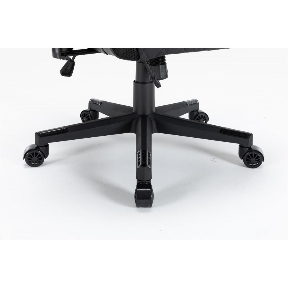 Крісло для геймерів GamePro Hero RGB Black (GC-700-Black)