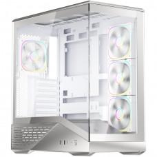 Корпус 1stPlayer GM7-SV-3FN7R-W-1FN7-W Silver