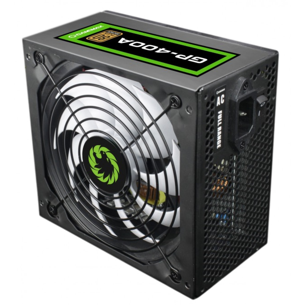 Блок живлення GameMax GP-400A Black, 400W