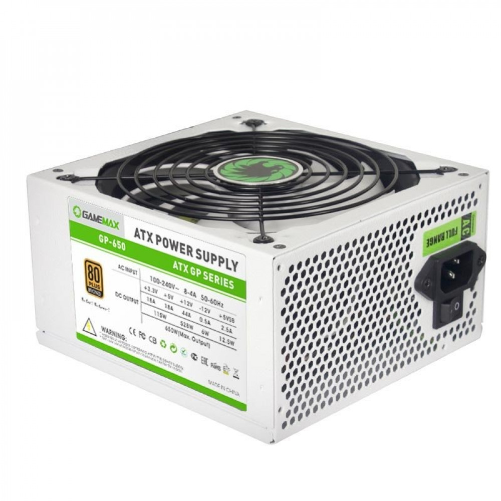 Блок живлення GameMax GP-650 White, 650W