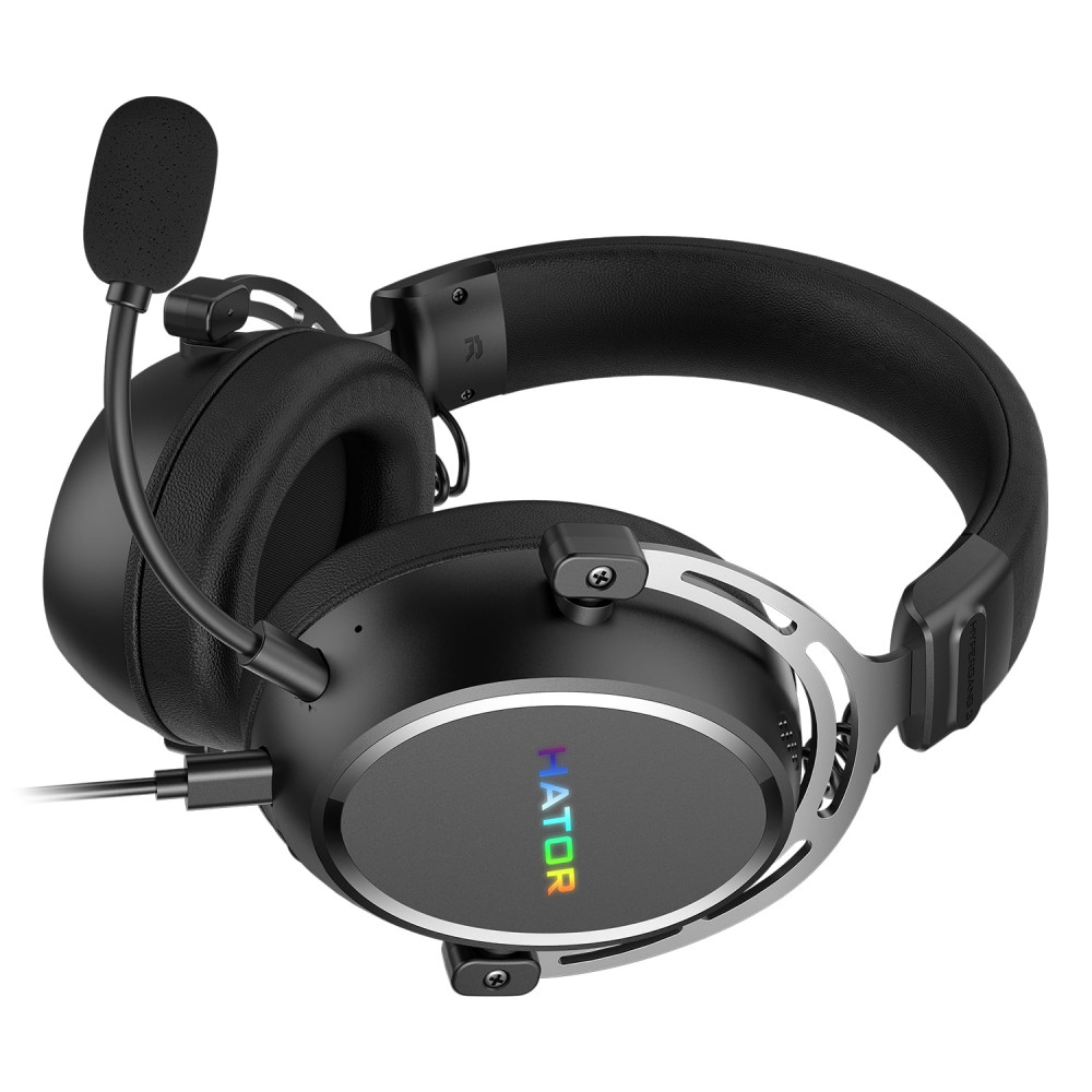 Гарнiтура Hator Hypergang 3 Hi-Res Black (ESH50)