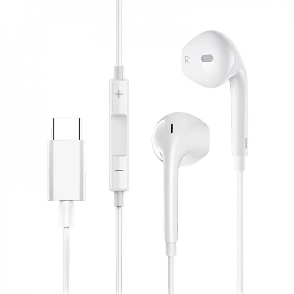 Гарнітура SkyDolphin SR22 Original design Type-C White (SDHF-000465)