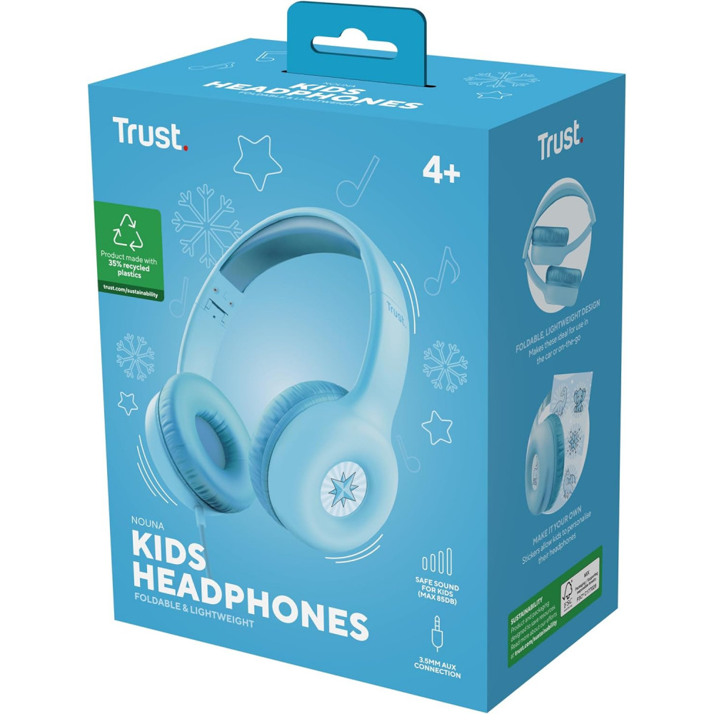 Гарнітура Trust Nouna Headphones Blue (25278)