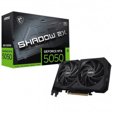 Відеокарта GF RTX 5050 8GB GDDR6 Shadow 2X OC MSI (GeForce RTX 5050 8G SHADOW 2X OC)